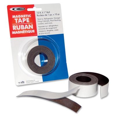 Filemode Platinum Peel-N-Stick Magnetic Tape, 1" x 10'