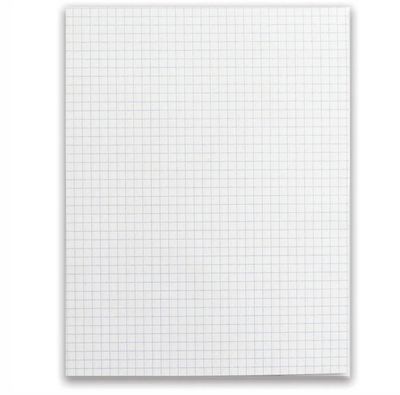 Figuring Pads, Quad, 4 Squares Per Inch, 72 Sheets Per Pad, 5 Pads