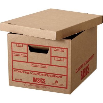 Storage Boxes Letter &amp; Legal Size, 6 Pack