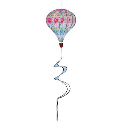 Floral Hot Air Balloon Spinner-Pink