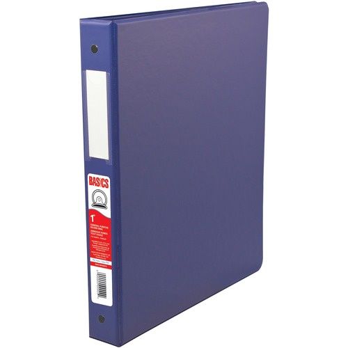 Round Ring Binder 1" Blue