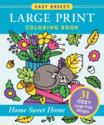 Large Print Colouring Books
