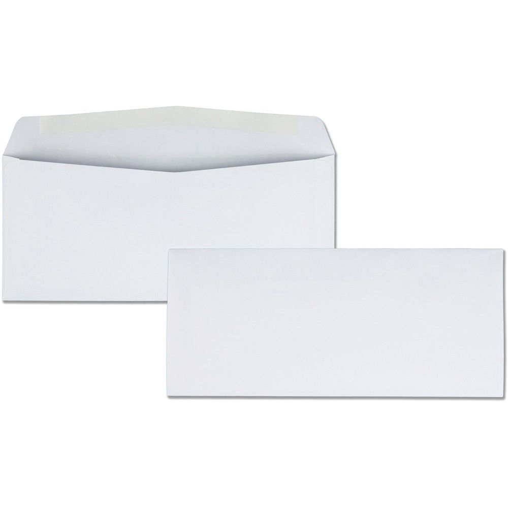 #10 Envelopes, No Window, Gummed, Box of 500