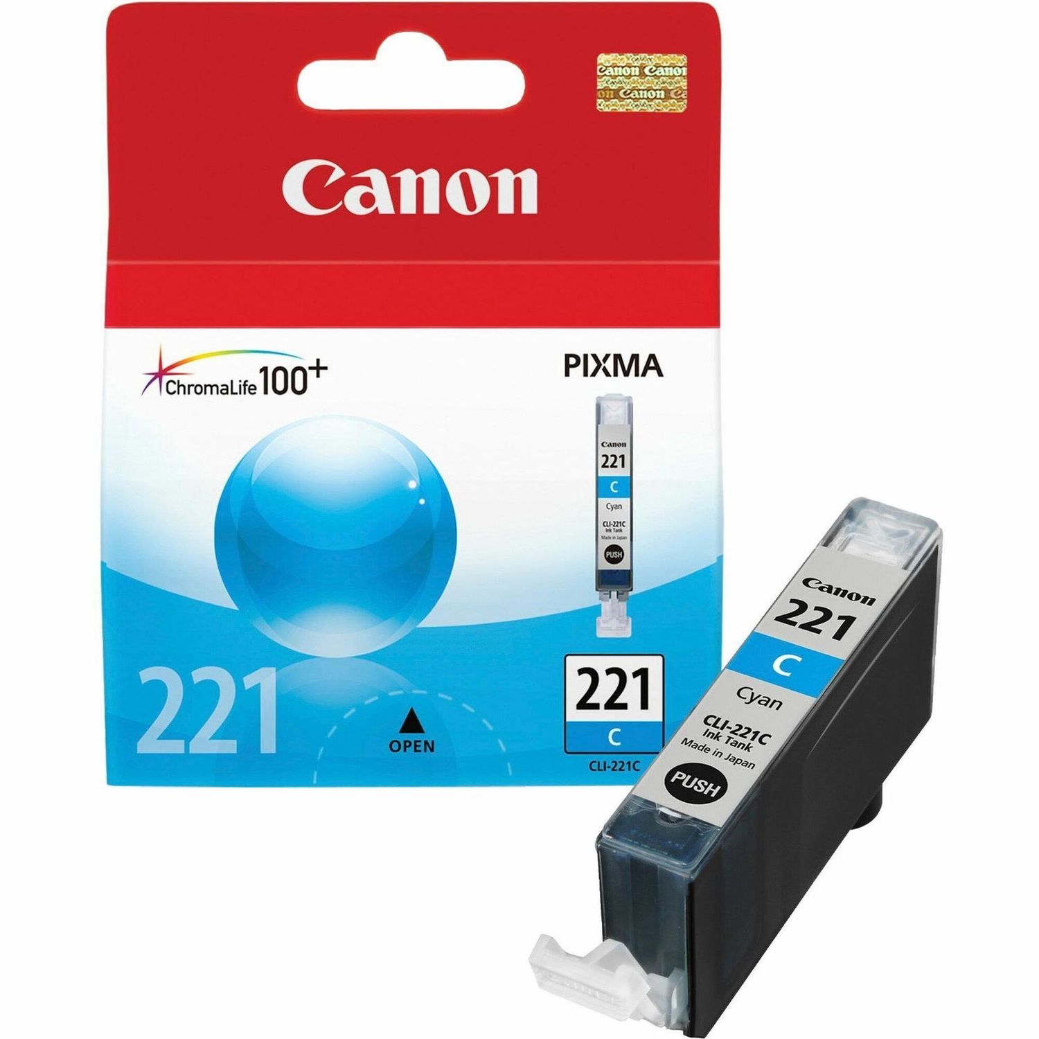 Canon 221C Cyan Ink Cartridge