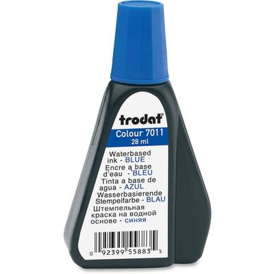 Stamp Pad Ink, Blue 7011