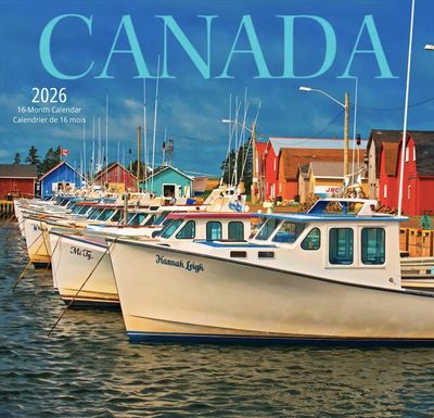 Canada Mini 2026 Calendar - 7x7 Bilingual