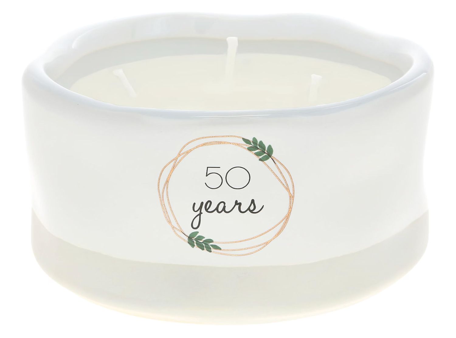 50th Anniversary Hidden Message Candle