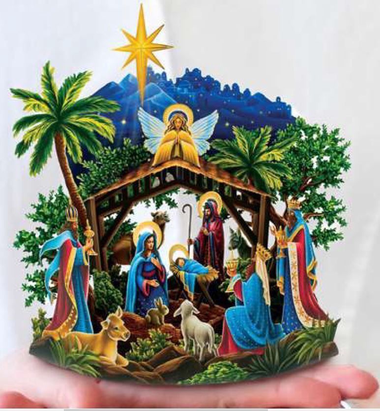 Starlit Nativity Mini POP UP