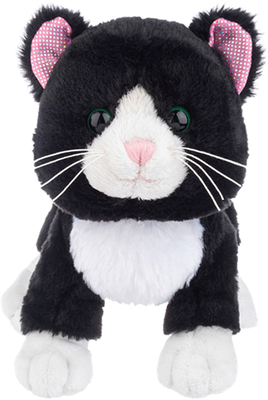 Webkinz Plush - Black &amp; White Cat