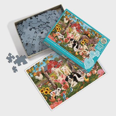 Cobble Hill 350 Family Pieces Puzzle -Family Farm
