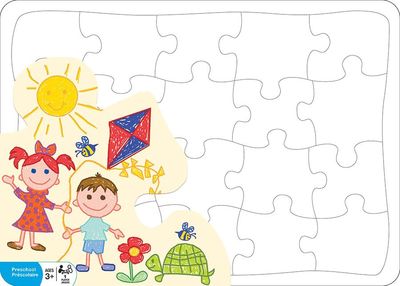 Cobble Hill Tray 35 Piece Puzzle - Create Your Own Large