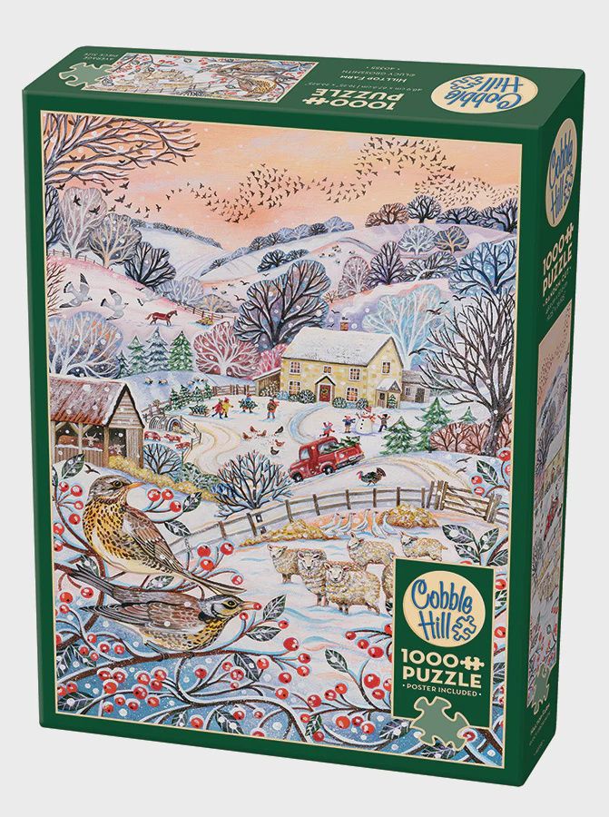 Cobble Hill 1000 Piece Puzzle - Hill Top Farm