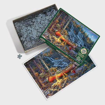 Cobble Hill 1000 Piece Puzzle - Waterfall Camp
