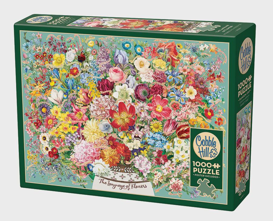Cobble Hill 1000 Piece Puzzle -The Language Of Flowers