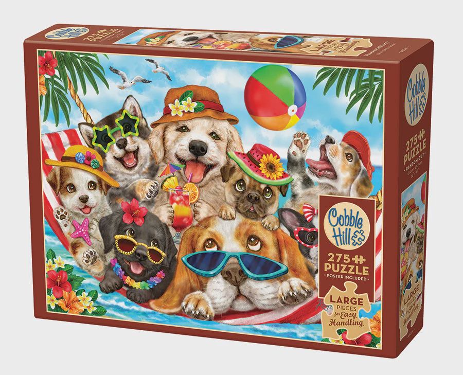 Cobble Hill 275 Piece Puzzle - Hammock Party