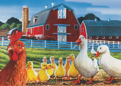 Cobble Hill 35 Piece Tray Puzzle – Dwight's Ducks