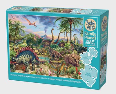 Cobble Hill 350 Family Piece Puzzle - Prehistoric Party