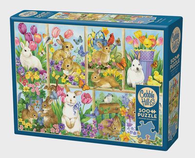 Cobble Hill 500 Piece Puzzle -Tulip Time
