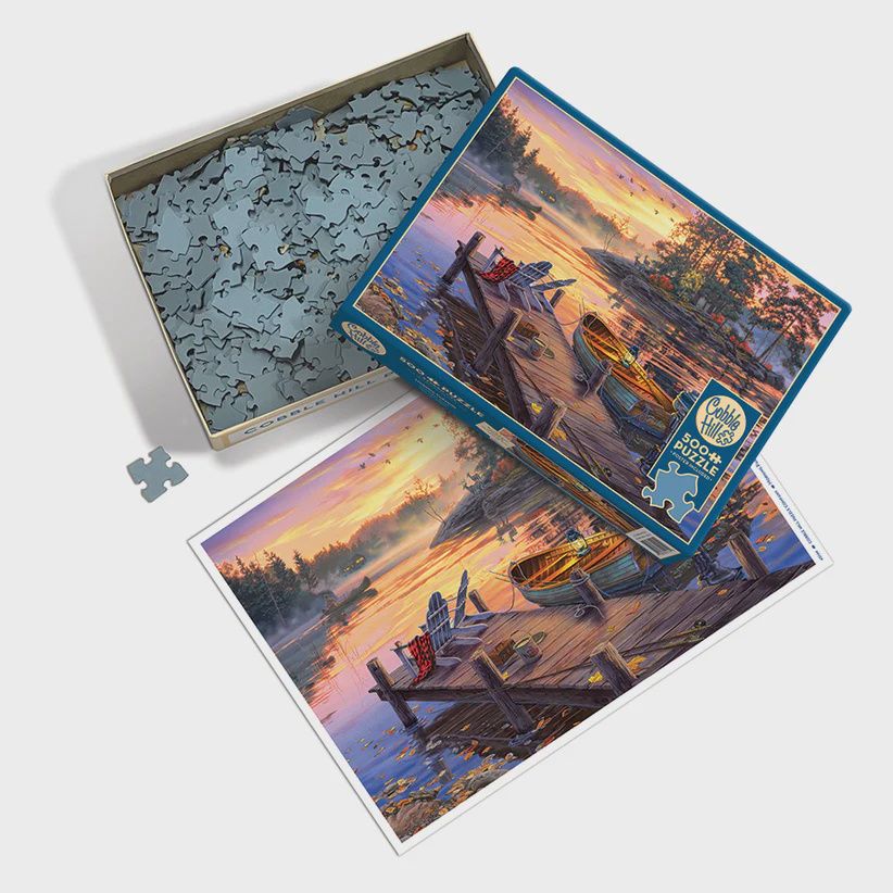 Cobble Hill 500 Piece Puzzle -Morning Paradise
