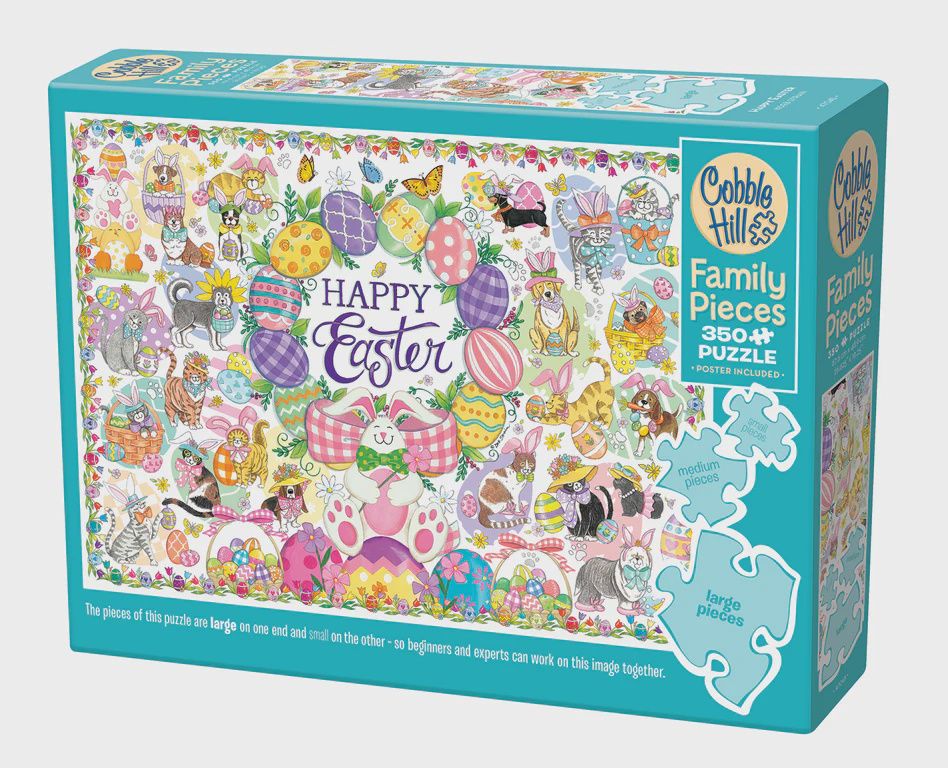 Cobble Hill 350 Family Piece Puzzle - Happy Easter