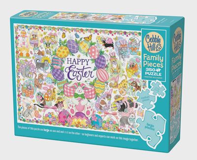 Cobble Hill 350 Family Piece Puzzle - Happy Easter