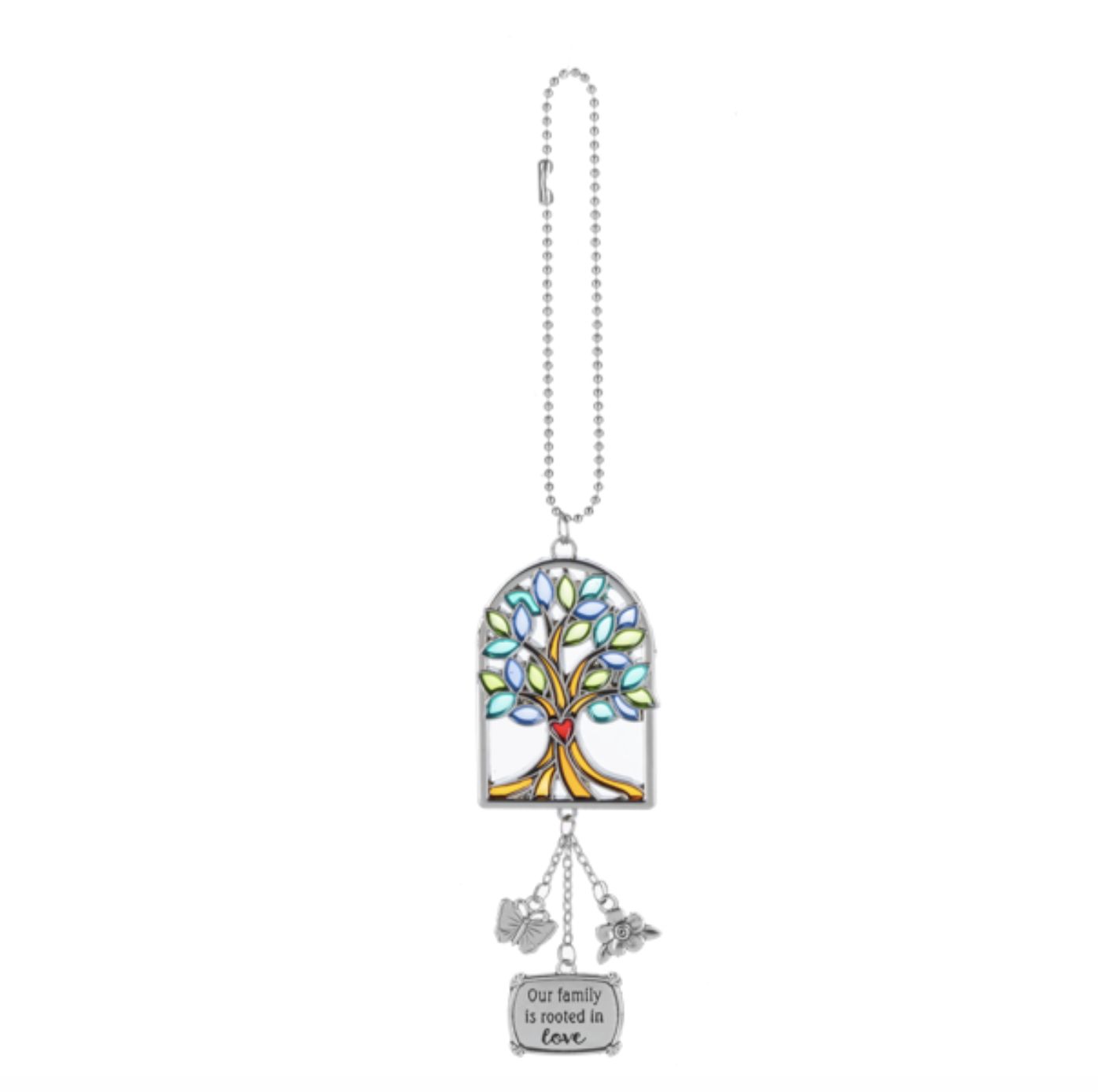Family Tree Car Charm
