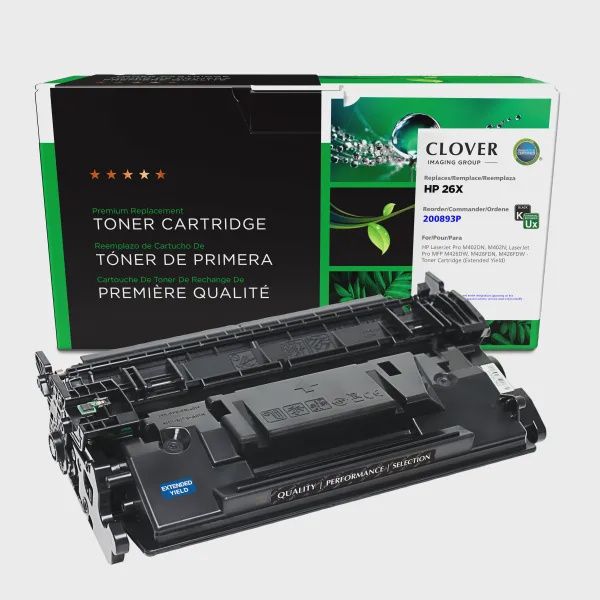 HP CF226X  Extended Yield Black Toner Cartridge