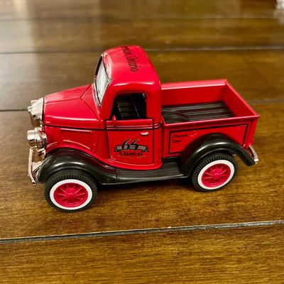 PP Vintage Red Pick Up Truck Customized With Trenton, Ontario