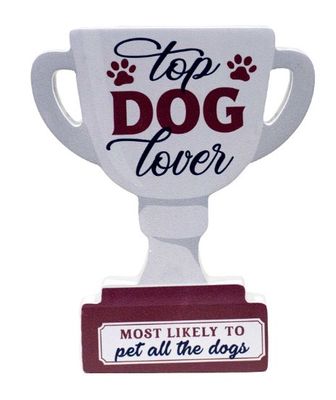 "Dog Lover" Trophy Stand