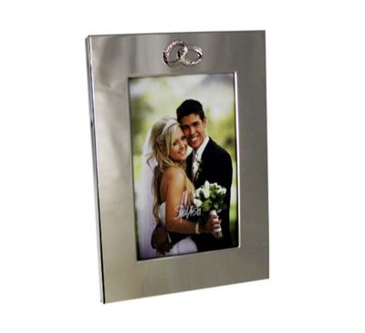 Double Ring Silver Frame