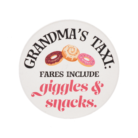 Car Coaster - Grandma's Taxi