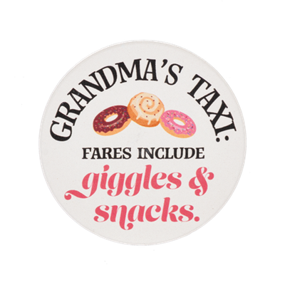Car Coaster - Grandma's Taxi