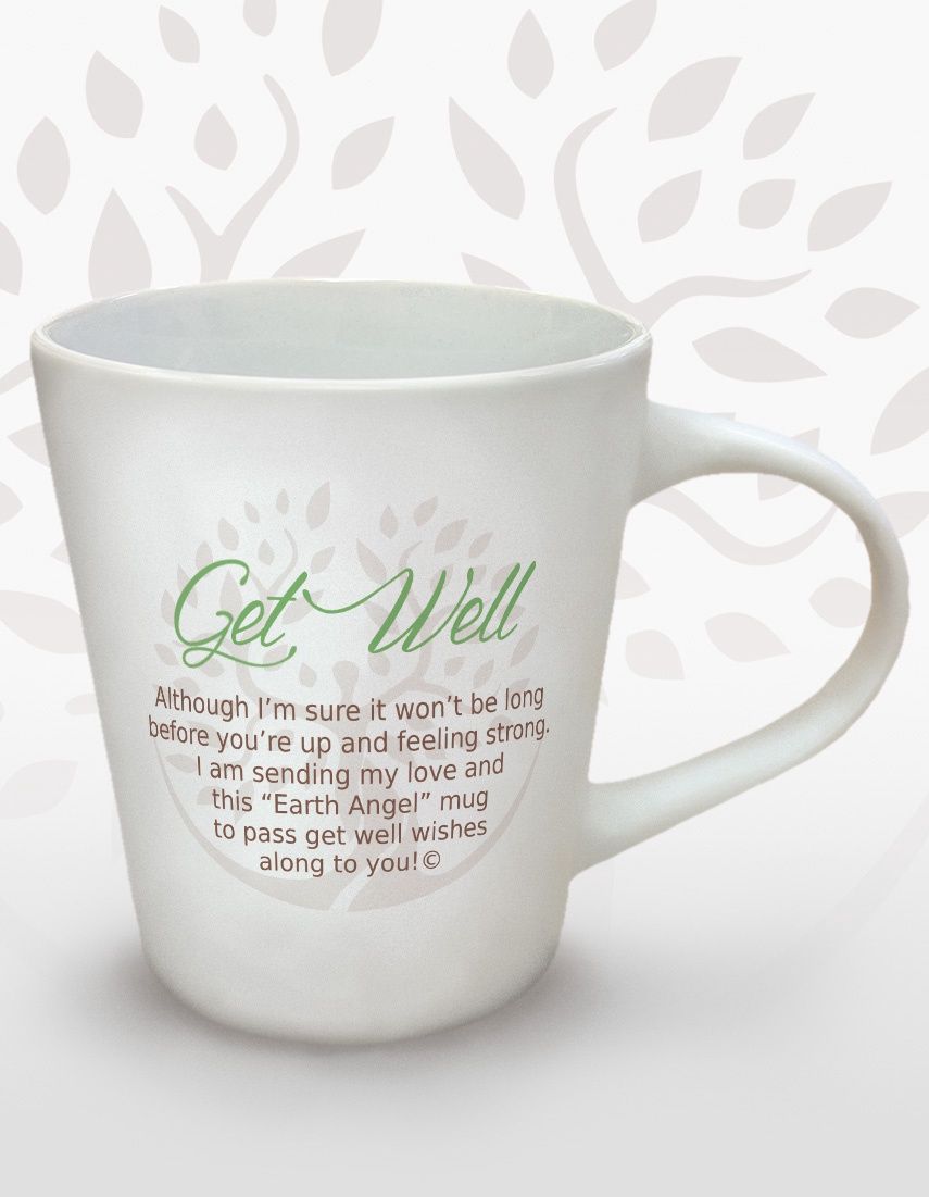 Earth Angel Mug, Get Well