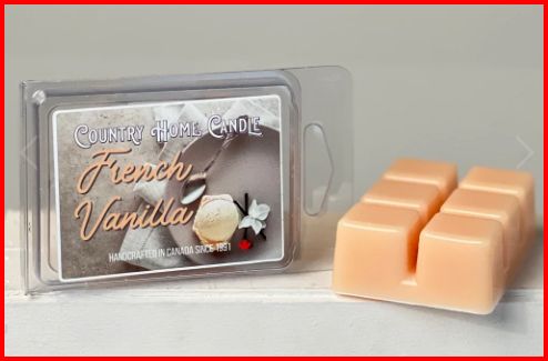 French Vanilla Scented Wax Melt 3oz 6 Bars CHC-A07