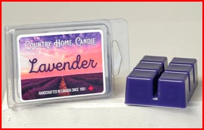 Lavender Scented Wax Melt  3oz 6 Blocks