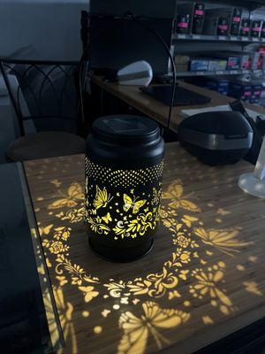 Solar Shadow Lantern BlK
