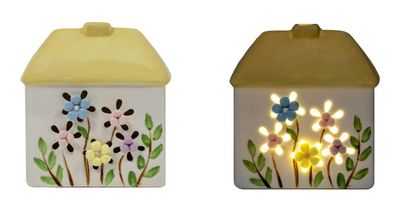Ceramic LED Flower House