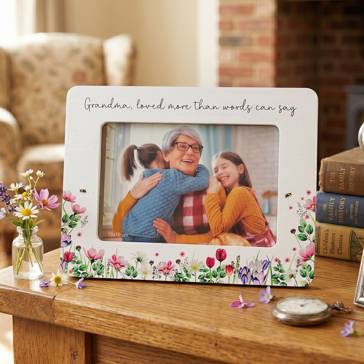 Grandma, Loved More Than Words Can Say - 4 x 6