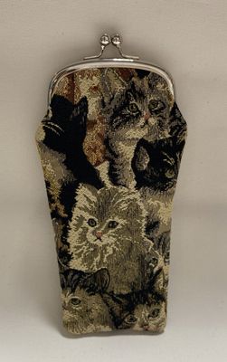 Eye Glass Pouch Tapestry Cats