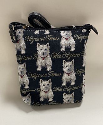 Cross Body Purse Westie