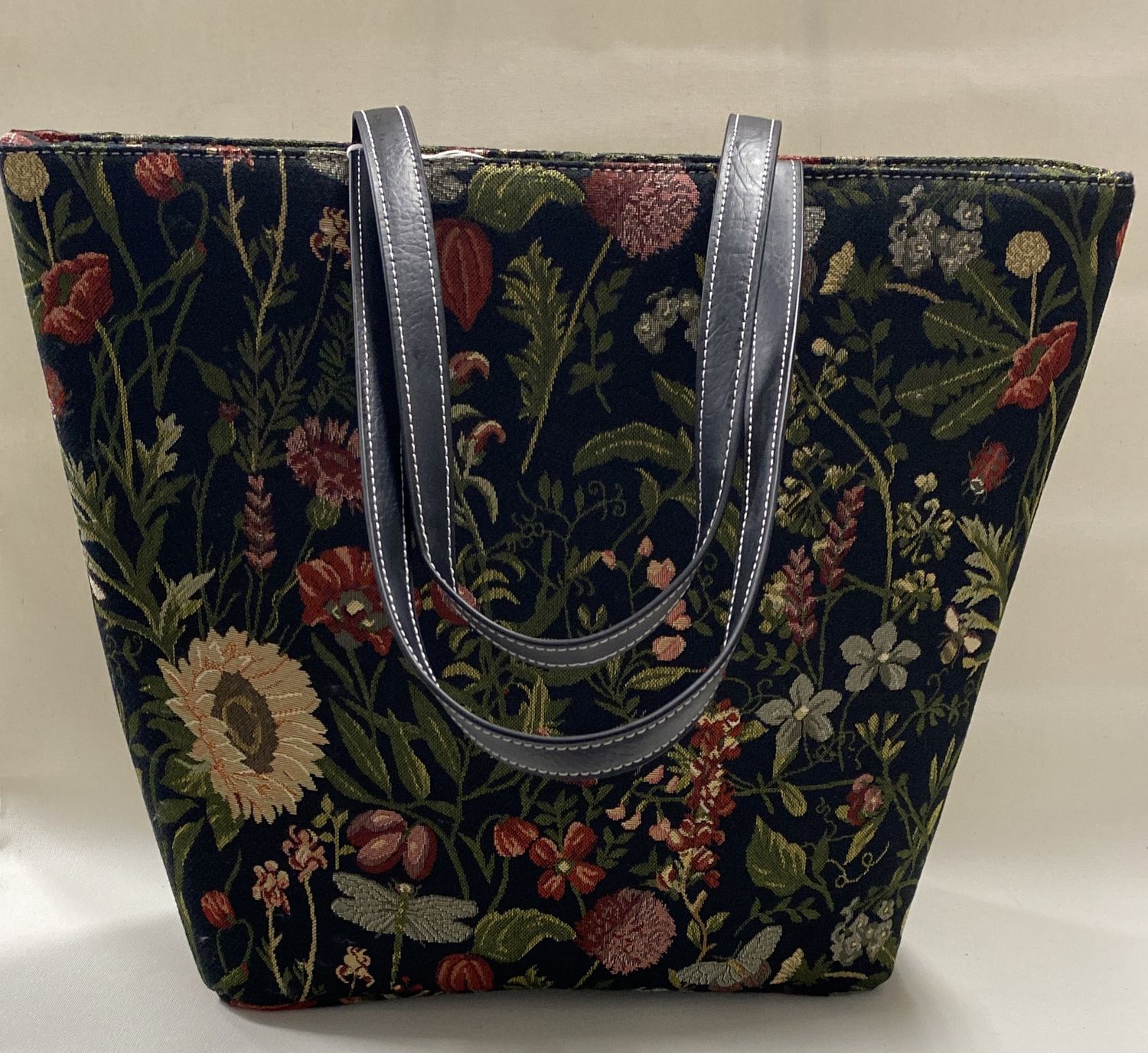 2620-3 Tapestry Purse Sunflower Dark