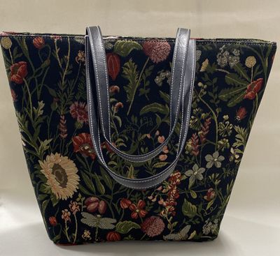 2620-3 Tapestry Purse Sunflower Dark