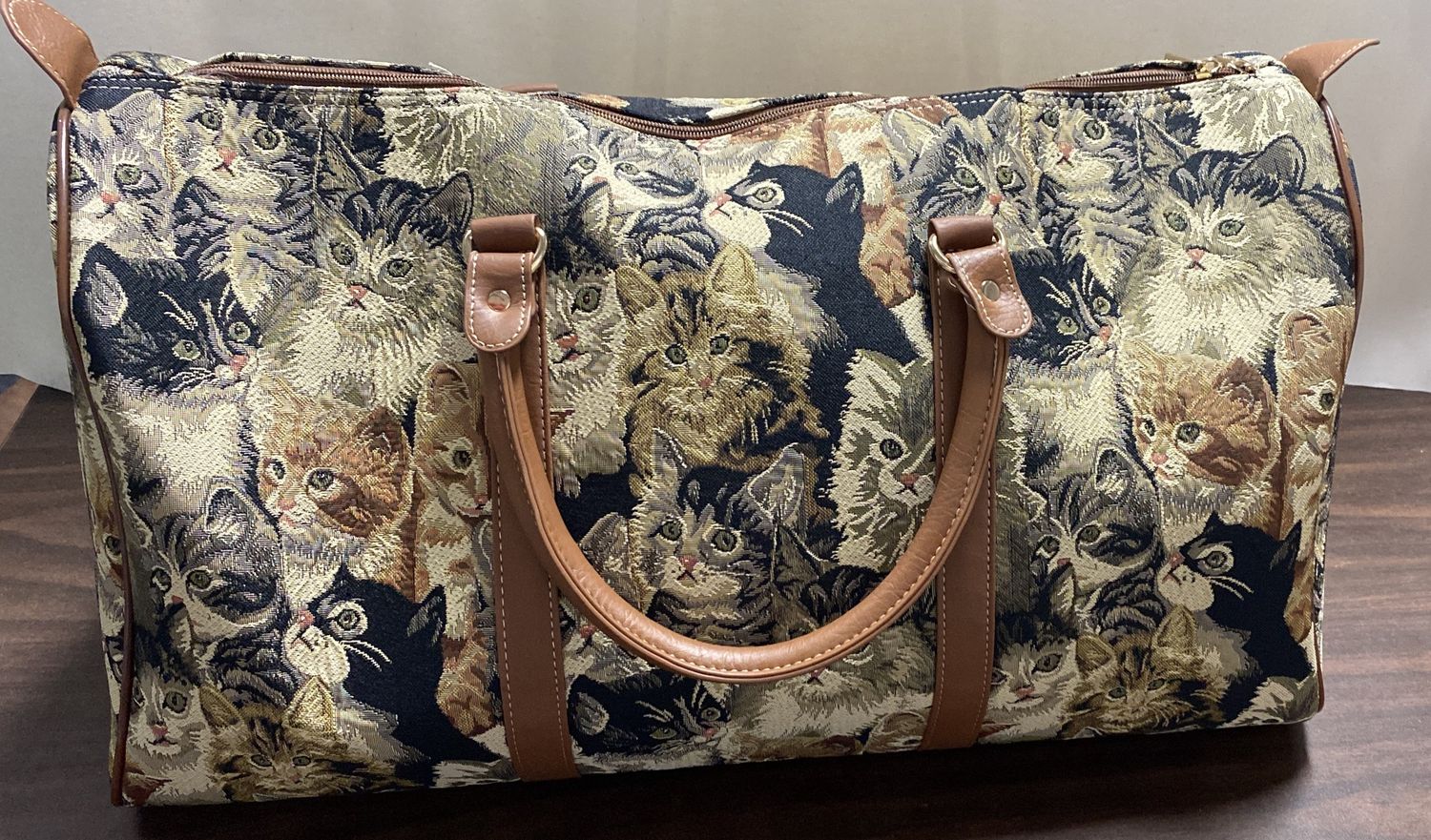 Duffel Bag Tapestry Cats