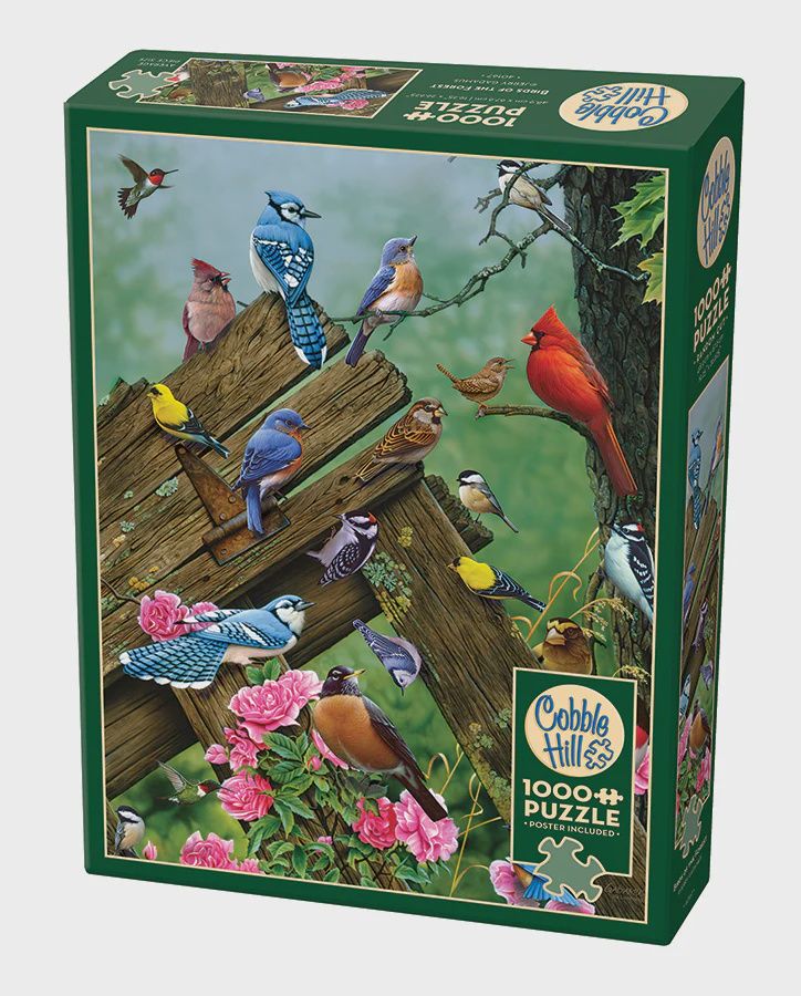 Cobble Hill 1000 Piece Puzzle Birds Of The Forest