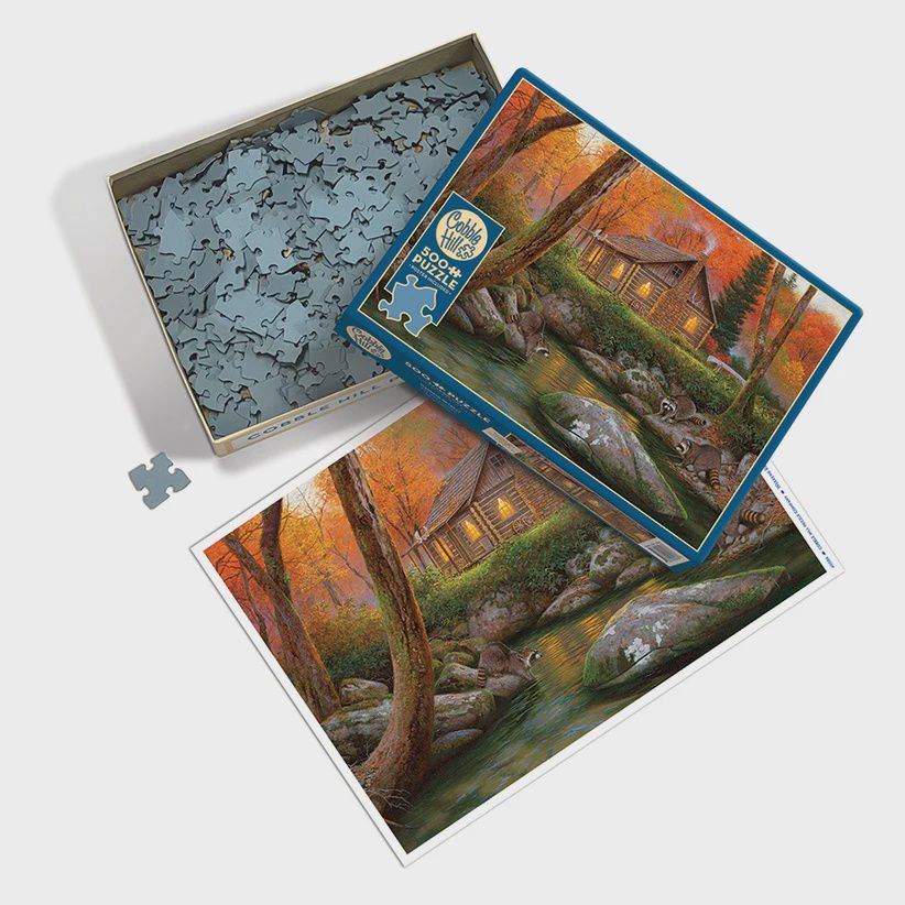 Cobble Hill 500 Pieces Puzzle -Weekend Retreat