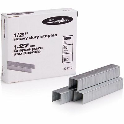 Swingline 1/2" Premium Heavy-Duty Staples