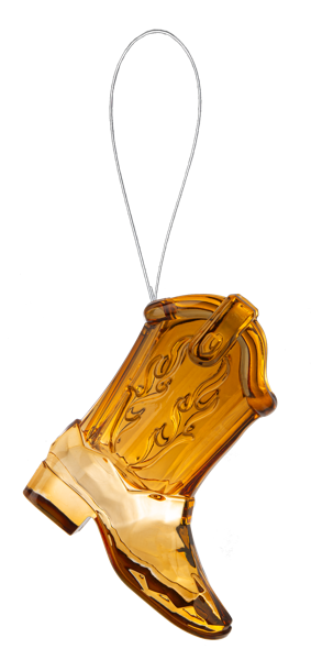 3" Western Boot Ornament