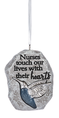 Nurses Touch Our Lives With Their Hearts Ornament
