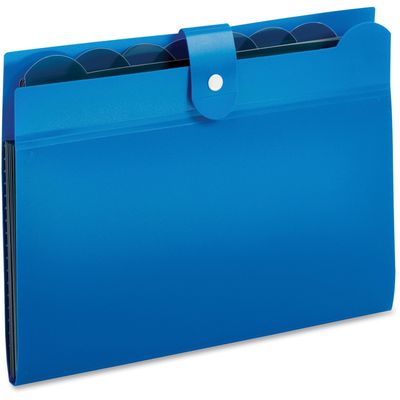 Pendaflex Letter Expanding File, 7 Pocket, Blue