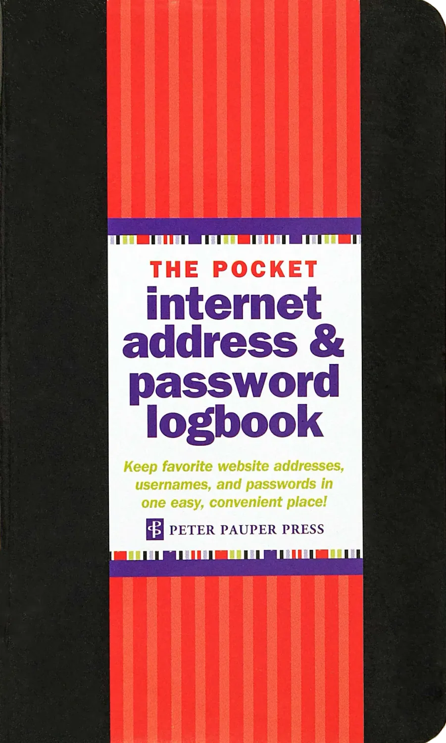 The Pocket Internet Address &amp; Password Logbook